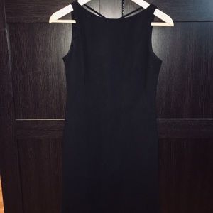 Black mini cocktail dress